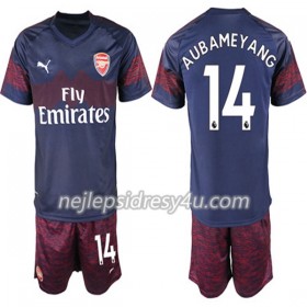 Fotbalový Dres Arsenal Pierre-Emerick Aubameyang 14 Dětské Venkovní 2018/19